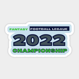 FOOTBALL LEAGUE 2022 CHAMPIONSHIP Sticker